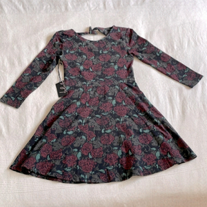 𝅺talula Floral Long Sleeve Notting Hill Dress Size Medium NWT